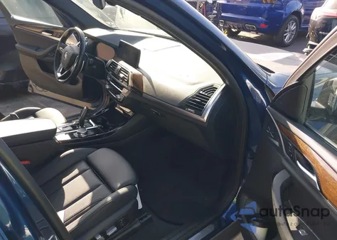 2021 BMW X3 xDrive30I из США, поврежденный, VIN 5UXTY5C04M9G04197